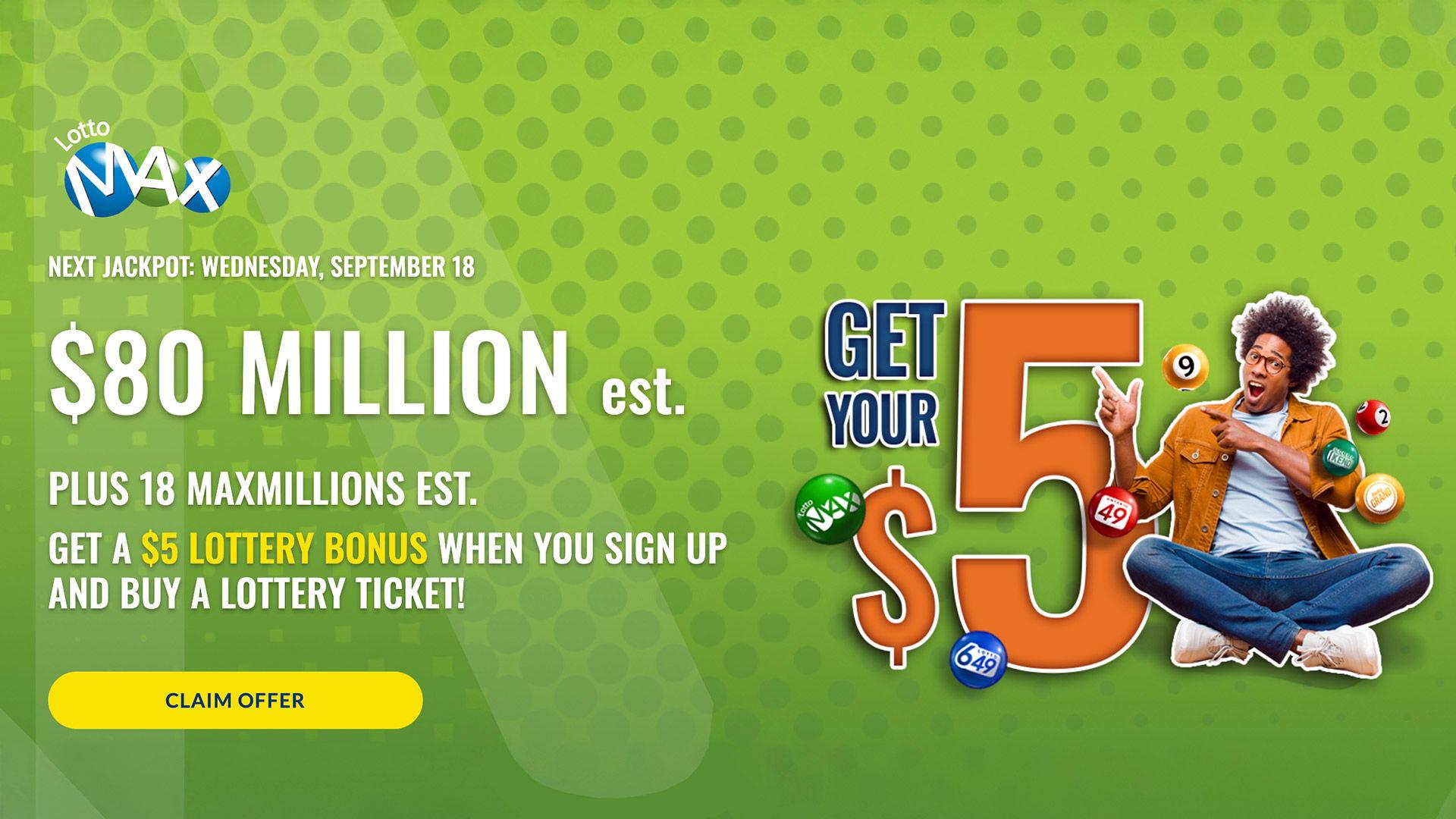 Lotto Max jackpot