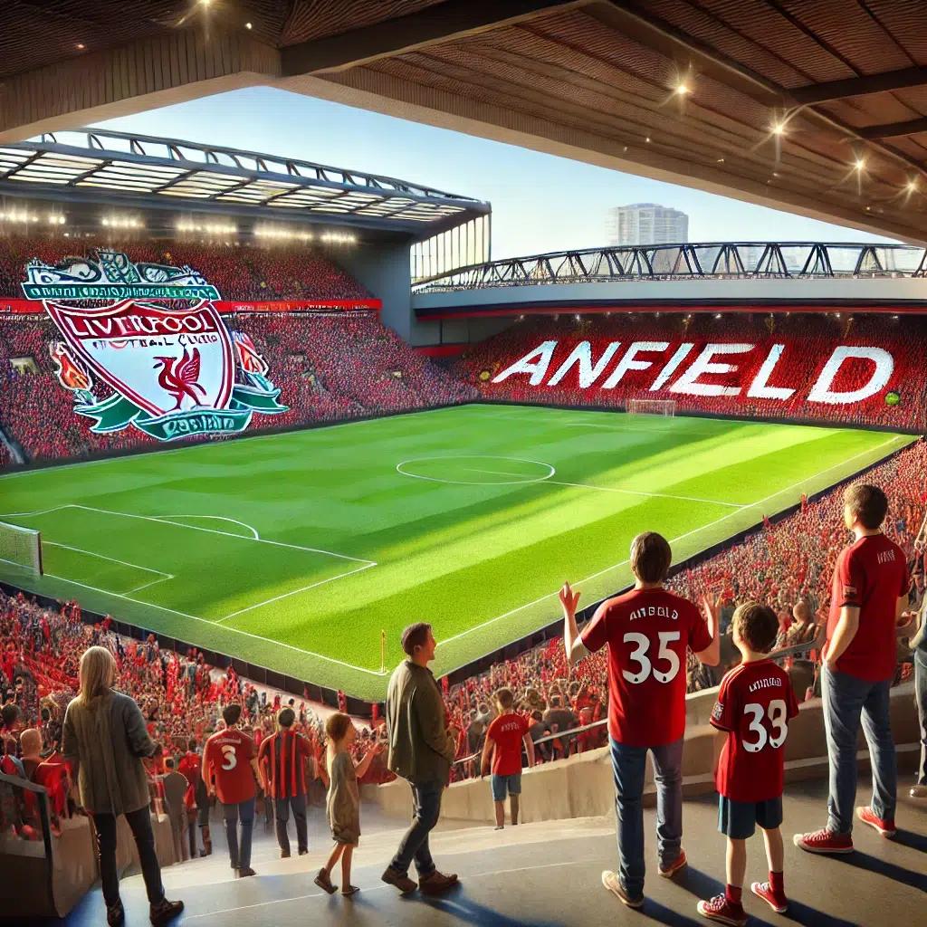 Liverpool FC stadyum turu