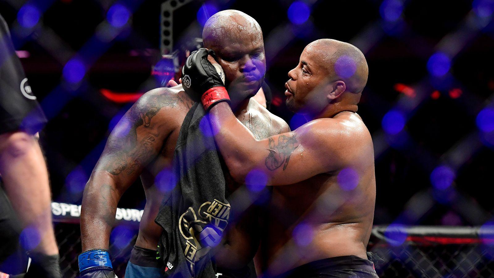 Derrick Lewis UFC 230 and Edmonton events, including his fight against Daniel Cormier and Jhonata Diniz, and the controversy surrounding his comments.