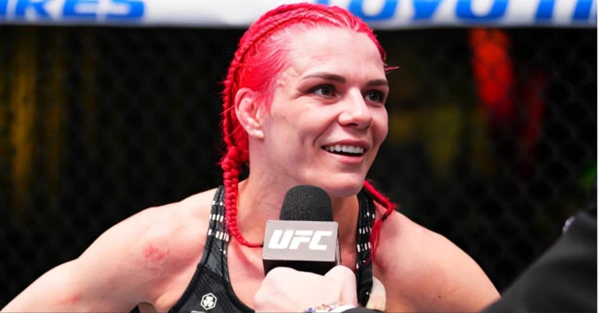 Gillian Robertson's impressive performance at UFC Vegas 100, defeating Luana Pinheiro via unanimous decision, solidifying her position in the strawweight division.