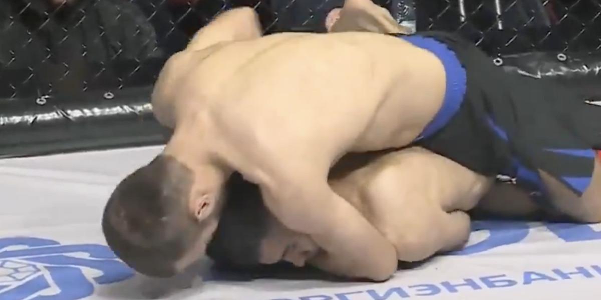 Muhammad Ali Nurmagomedov, cousin of Khabib Nurmagomedov, makes a stunning debut at Eagle FC 55 with a impressive win, showcasing his skills in the MMA world.