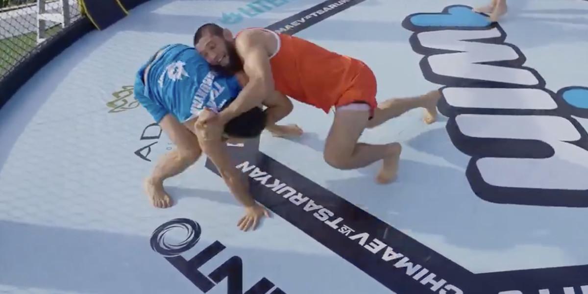 Khamzat Chimaev and Arman Tsarukyan's performances in Hype Reality 3 showcased their skills, Chimaev's wrestling abilities and Tsarukyan's determination sparked interest in the MMA world.