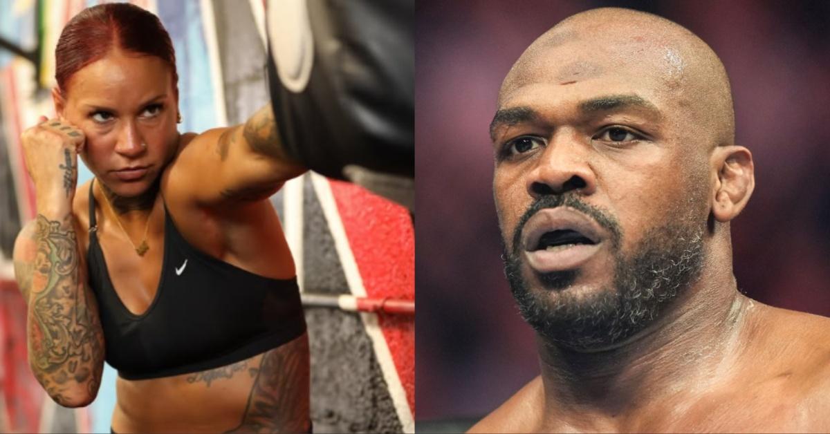 Jon Jones and Jamie Driver had a memorable encounter at the Platinum Mike Perry's Dirty Boxing Championship event in Miami, showcasing their respect for each other's skills in different fighting disciplines.