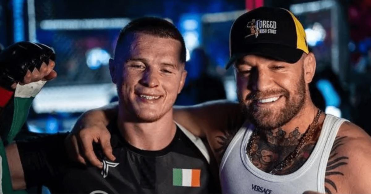 Paul Hughes prepares for PFL lightweight title fight against Usman Nurmagomedov without Conor McGregor in his corner due to McGregor's legal issues.