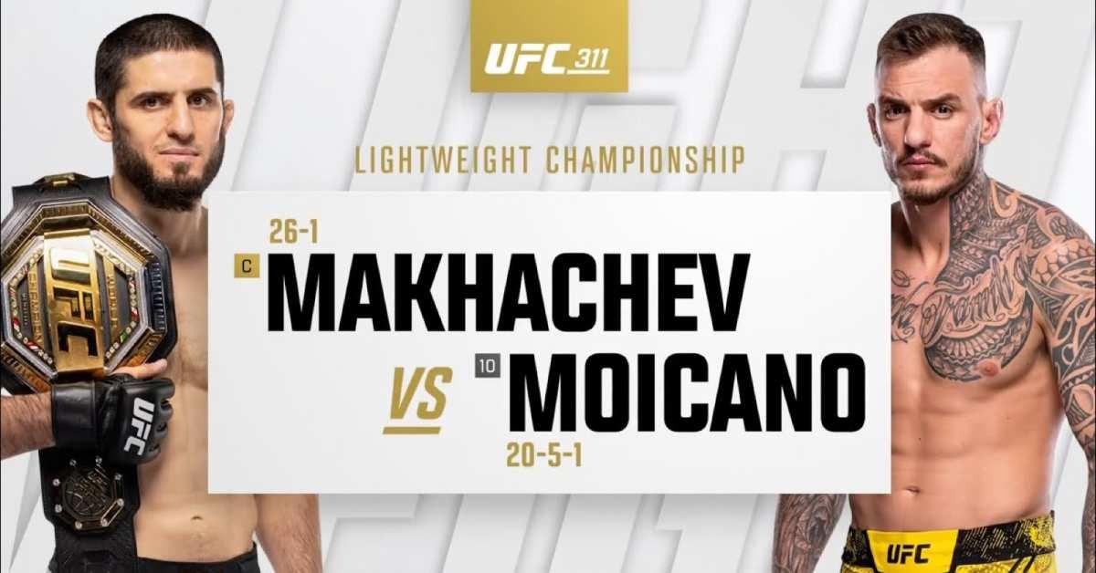 Islam Makhachev successfully defended his UFC lightweight title against Renato Moicano at UFC 311 with a first-round submission.